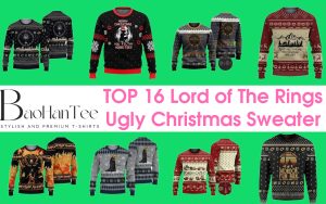 16 Must-Have Lord of the Rings Ugly Christmas Sweaters for Fans