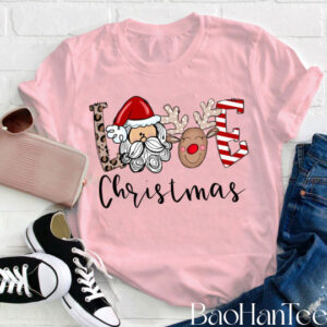 Love Christmas T-Shirt - Funny Christmas Shirts - BaoHanTee