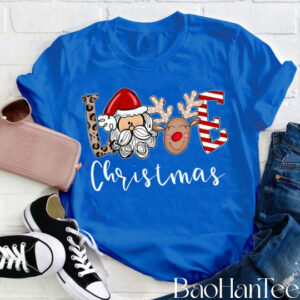 Love Christmas T-Shirt - Funny Christmas Shirts - BaoHanTee