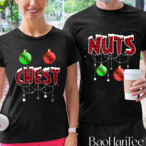 Chest Nuts Matching Couple Shirt Ladies T-Shirt - BaoHanTee Perfect Couple Shirts