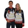 Couples Ugly Christmas Sweater BaoHanTee, Yellow Snow Ugly Christmas Sweater