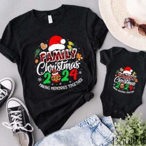 Family Christmas 2024 Making Memories Together Shirt BaoHanTee, Christmas Family Matching Shirt