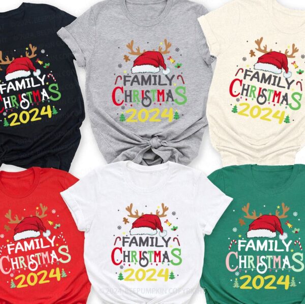 Family Christmas Shirts BaoHanTee - Funny Santa Christmas Shirt for Family