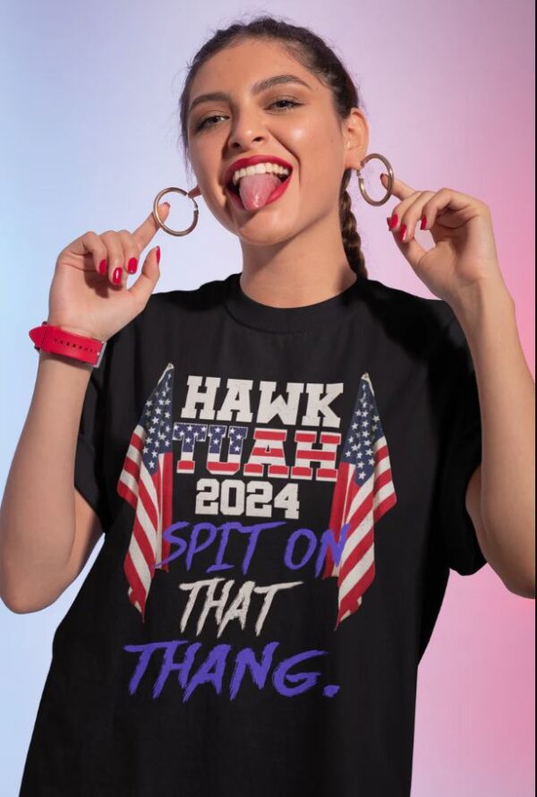 Spit On That Thang Shirt 2024 BaoHanTee, Hawk Tuah Girl Shirt