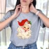 Women's Christmas Shirts BaoHanTee, Retro Santa Shirt, Vintage Christmas Shirt