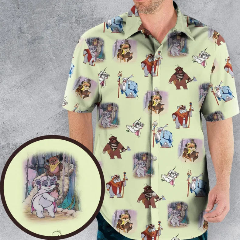 Ewoks Characters Star Wars Hawaiian Shirt