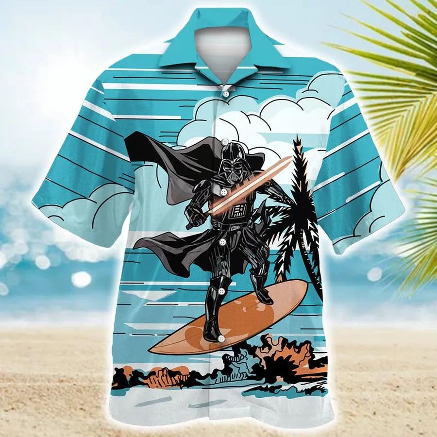 Star Wars Hawaiian Shirt, Darth Vader Hawaiian Shirt, Star Wars Hawaiian Shirt Mens