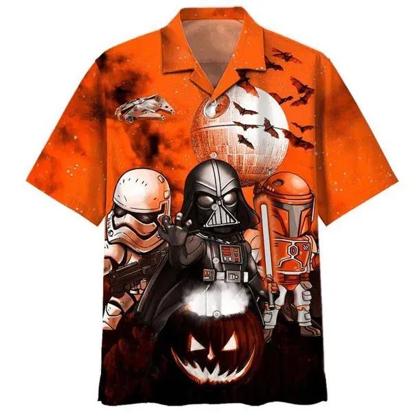 Star Wars Hawaiian Shirt, Halloween Hawaiian Shirt, Star Wars Aloha Shirt