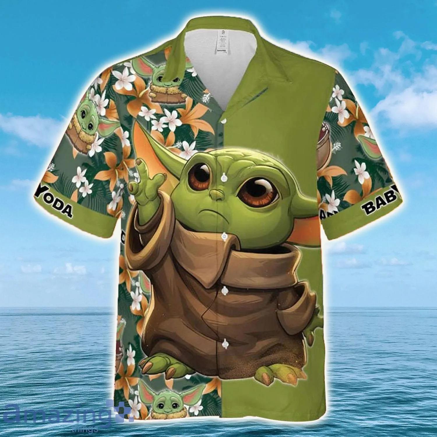 Star Wars Hawaiian Shirt, Yoda Hawaiian Shirt, Hawaiian Star Wars Shirts