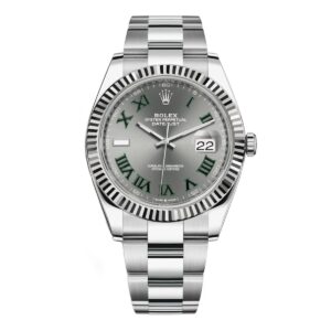 Rolex 126334 Datejust 41Mm Stainless Steel Oyster Bracelet Roman Dial Wrist Men’s Watch