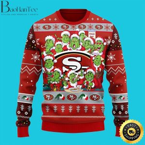 49ers Ugly Christmas Sweater - San Francisco 49ers Ugly Sweater - 49ers Christmas Sweater