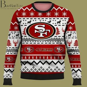 49ers Ugly Christmas Sweater - San Francisco 49ers Ugly Sweater - 49ers Sweater