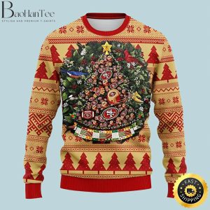 49ers Ugly Christmas Sweater - San Francisco 49ers Ugly Sweater - 49ers Sweater