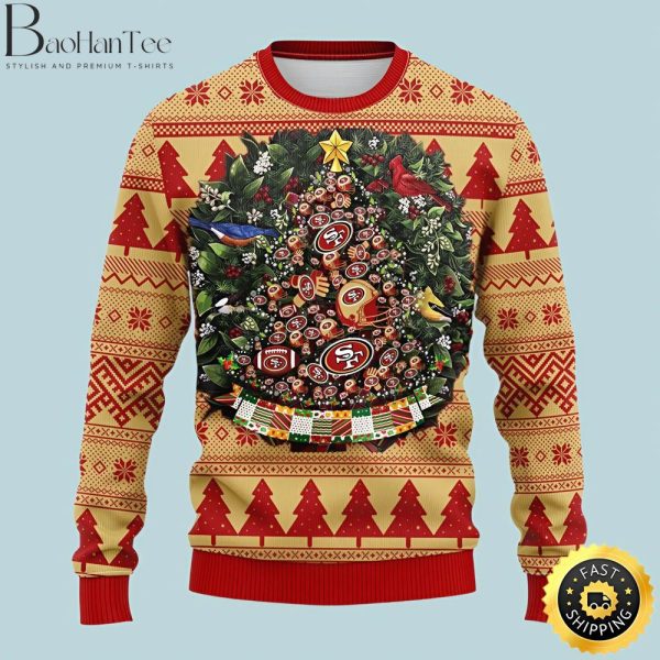 49ers Ugly Christmas Sweater - San Francisco 49ers Ugly Sweater - 49ers Sweater