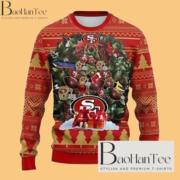 49ers Ugly Christmas Sweater - San Francisco 49ers Ugly Sweater - 49ers Sweater