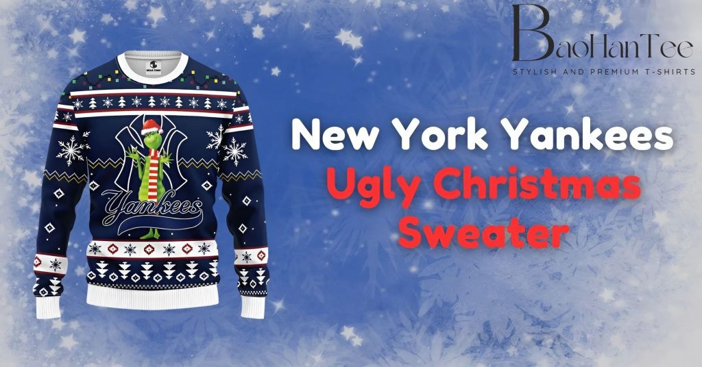 New York Yankees Ugly Christmas Sweater – New York Yankees Ugly Sweater – New York Yankees Christmas Sweater