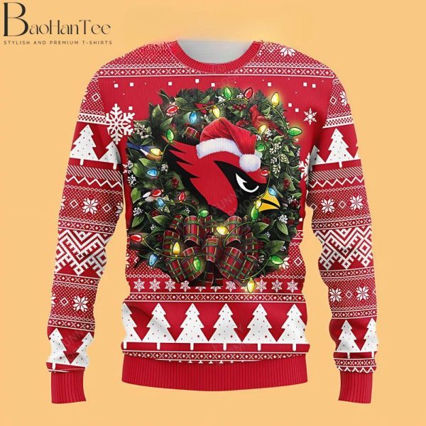 Arizona Cardinals Ugly Christmas Sweater - Arizona Cardinals Christmas Sweater - Arizona Cardinals Ugly Sweaters