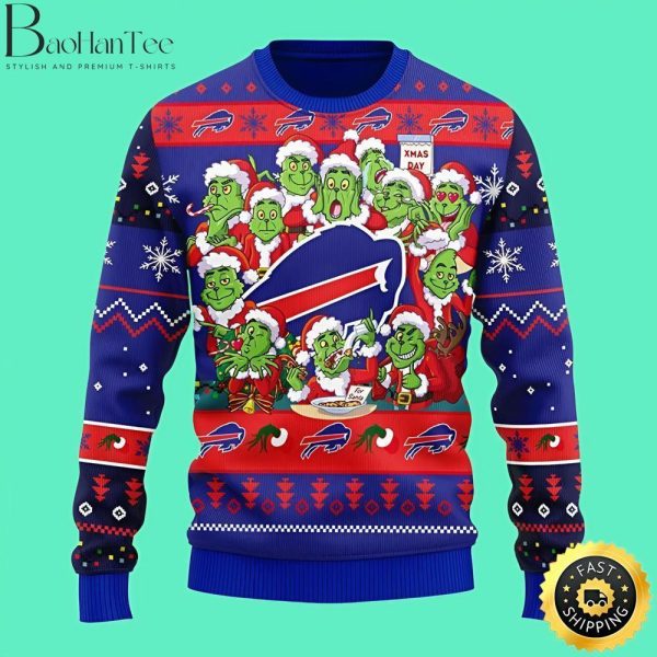 Buffalo Bills Ugly Christmas Sweater - Buffalo Bills Christmas Sweater - Buffalo Bills Ugly Sweater