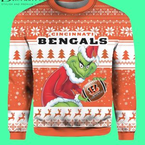 Cincinnati Bengals Ugly Christmas Sweater - Cincinnati Bengals Christmas Sweater - Cincinnati Bengals Ugly Sweater