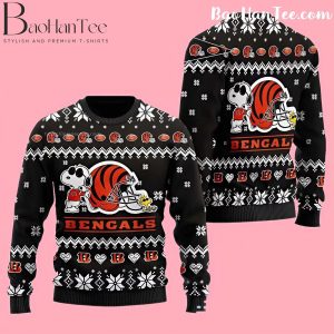 Cincinnati Bengals Ugly Christmas Sweater - Cincinnati Bengals Christmas Sweater - Cincinnati Bengals Ugly Sweater