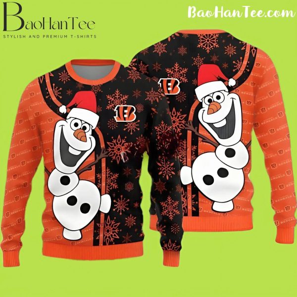 Cincinnati Bengals Ugly Christmas Sweater - Cincinnati Bengals Christmas Sweater - Cincinnati Bengals Ugly Sweater