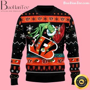 Cincinnati Bengals Ugly Christmas Sweater - Cincinnati Bengals Christmas Sweater - Cincinnati Bengals Ugly Sweater