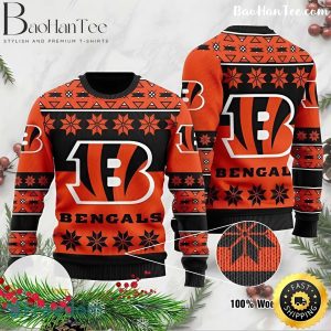 Cincinnati Bengals Ugly Christmas Sweater - Cincinnati Bengals Christmas Sweater - Cincinnati Bengals Ugly Sweater