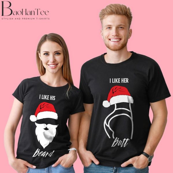 Couples Christmas Shirts BaoHanTee, Funny Couples Christmas Shirts, Christmas Shirts Couples