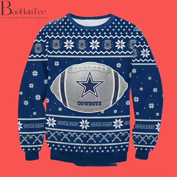 Dallas Cowboys Ugly Christmas Sweater - Dallas Cowboys Christmas Sweater - Dallas Cowboys Ugly Sweater