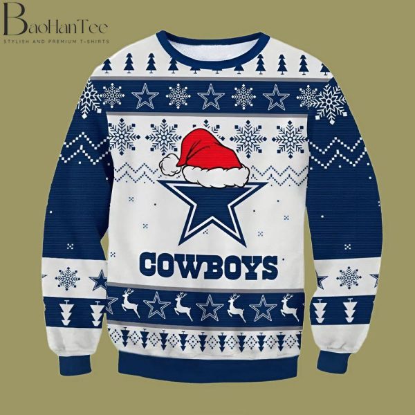 Dallas Cowboys Ugly Christmas Sweater - Dallas Cowboys Christmas Sweater - Dallas Cowboys Ugly Sweater