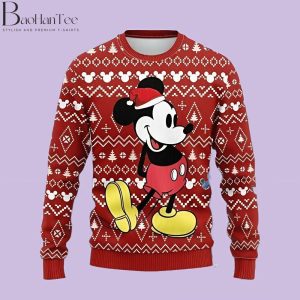 Disney Ugly Christmas Sweater, Disney Christmas Sweater, Funny Mickey Ugly Sweaters