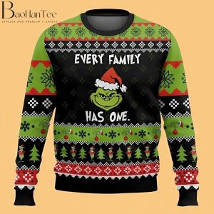 Grinch Ugly Christmas Sweater - Grinch Christmas Sweater - Grinch Ugly Sweater for Mens, Womens