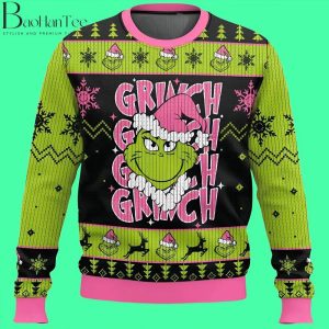 Grinch Ugly Christmas Sweater - Grinch Christmas Sweater - Grinch Ugly Sweater for Mens, Womens