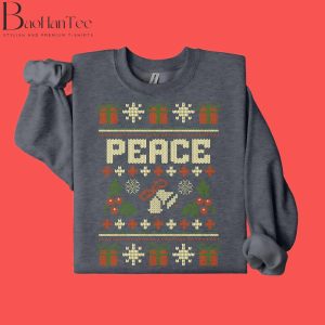 I Come In Peace Ugly Christmas Sweater for Couples