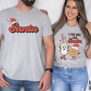 I Put Out for Santa Shirt, Matching Christmas Shirts for Couples