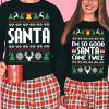 I'm So Good Santa Came Twice Couples Ugly Christmas Sweaters