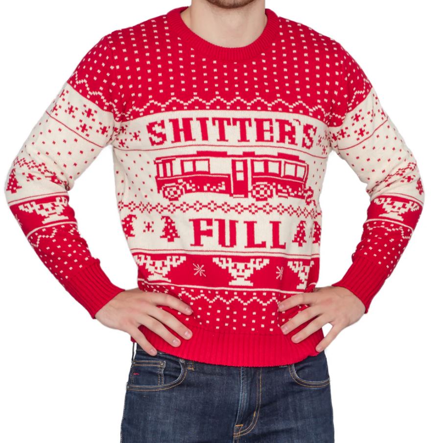 National Lampoon Vacation Shitter's Full Ugly Christmas Sweater