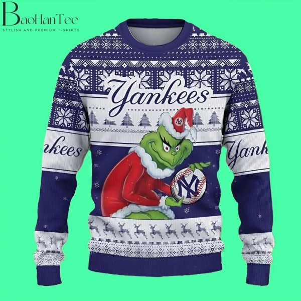 New York Yankees Ugly Christmas Sweater - New York Yankees Ugly Sweater - New York Yankees Christmas Sweater