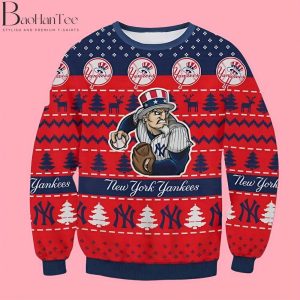 New York Yankees Ugly Christmas Sweater - New York Yankees Ugly Sweater - New York Yankees Christmas Sweater