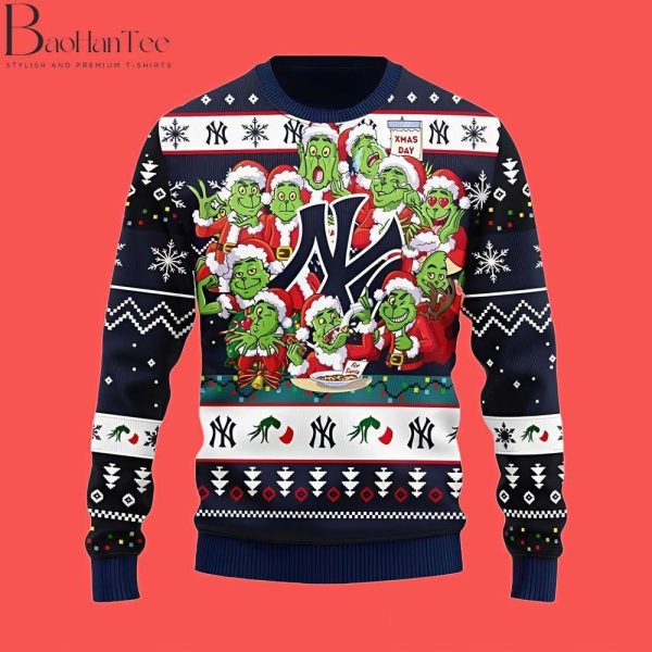 New York Yankees Ugly Christmas Sweater - New York Yankees Ugly Sweater - New York Yankees Christmas Sweater