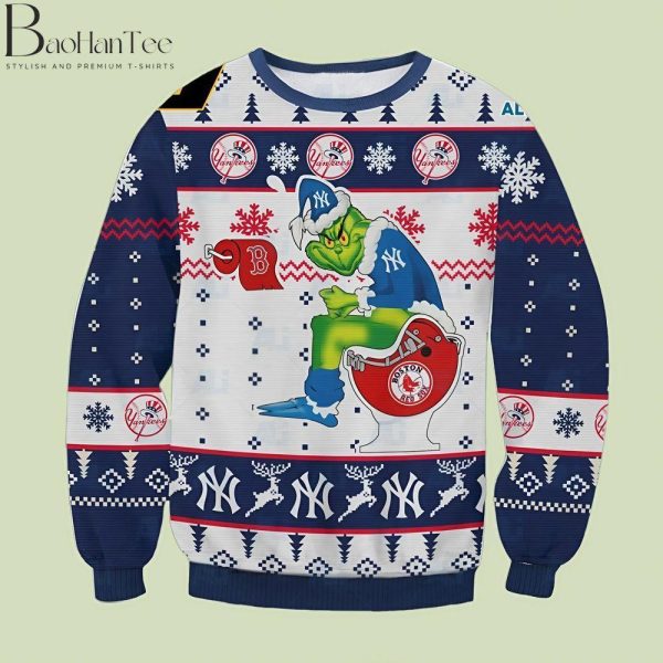 New York Yankees Ugly Christmas Sweater - New York Yankees Ugly Sweater - New York Yankees Christmas Sweater