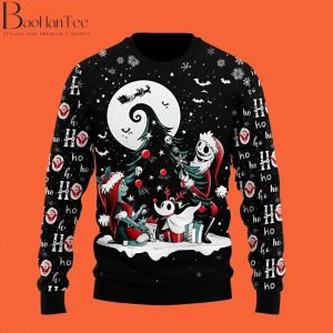 Nightmare Before Christmas Sweater - Nightmare Before Christmas Ugly Christmas Sweater for Mens and Womens