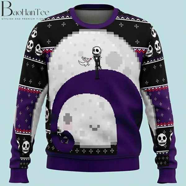 Nightmare Before Christmas Sweater - Nightmare Before Christmas Ugly Christmas Sweater for Mens and Womens