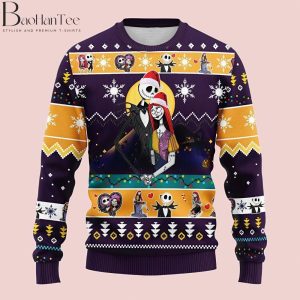 Nightmare Before Christmas Sweater - Nightmare Before Christmas Ugly Christmas Sweater for Mens and Womens