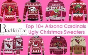 Top 10+ Arizona Cardinals Ugly Christmas Sweaters Every Fan Will Love